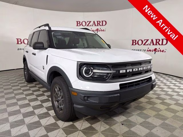 2023 Oxford White Ford Bronco Sport Big Bend 4X4 SUV