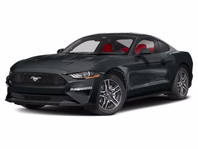 2022 Shadow Black Ford Mustang EcoBoost RWD Coupe
