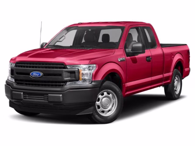 2018 Race Red Ford F-150 XL Extended Cab Pickup RWD Truck