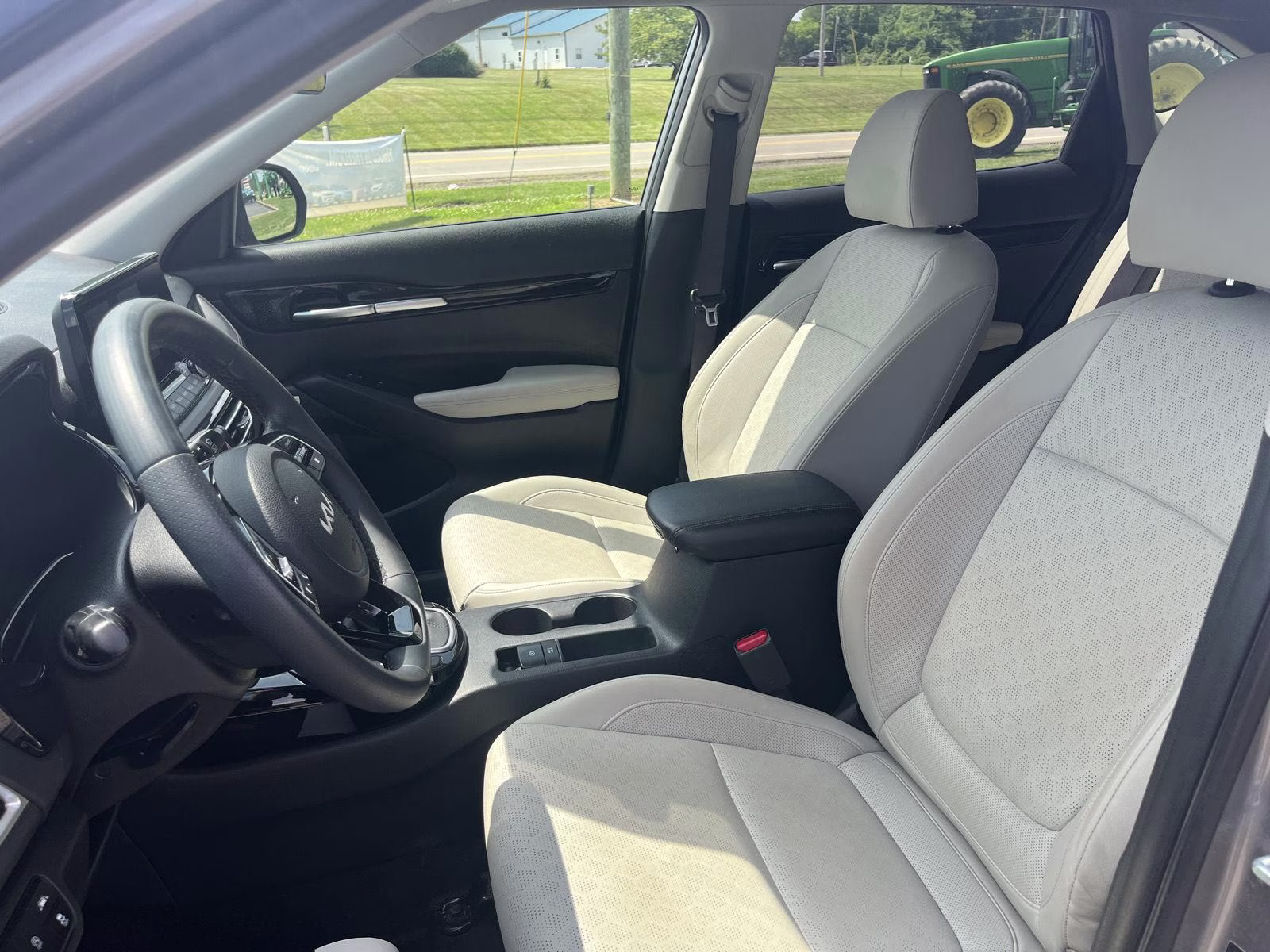 2023 Steel Gray Kia Seltos SX AWD SUV