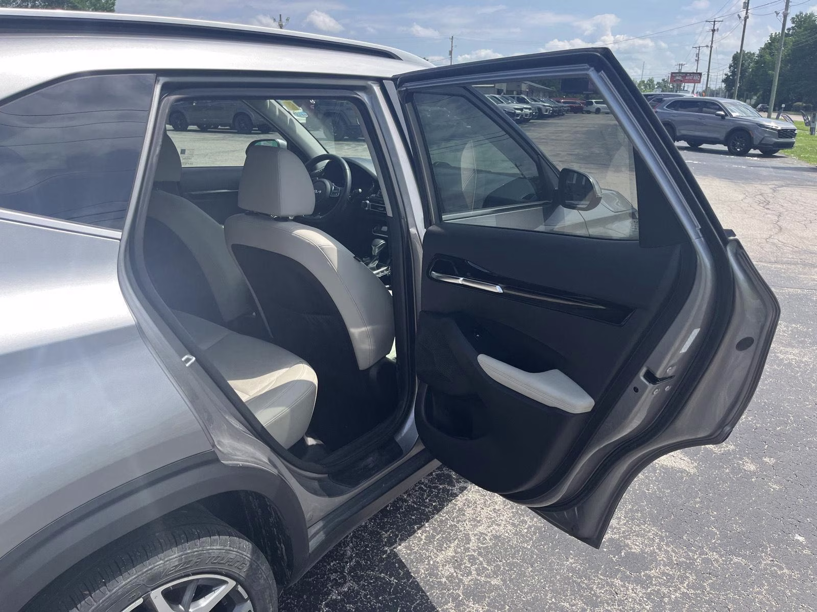 2023 Steel Gray Kia Seltos SX AWD SUV