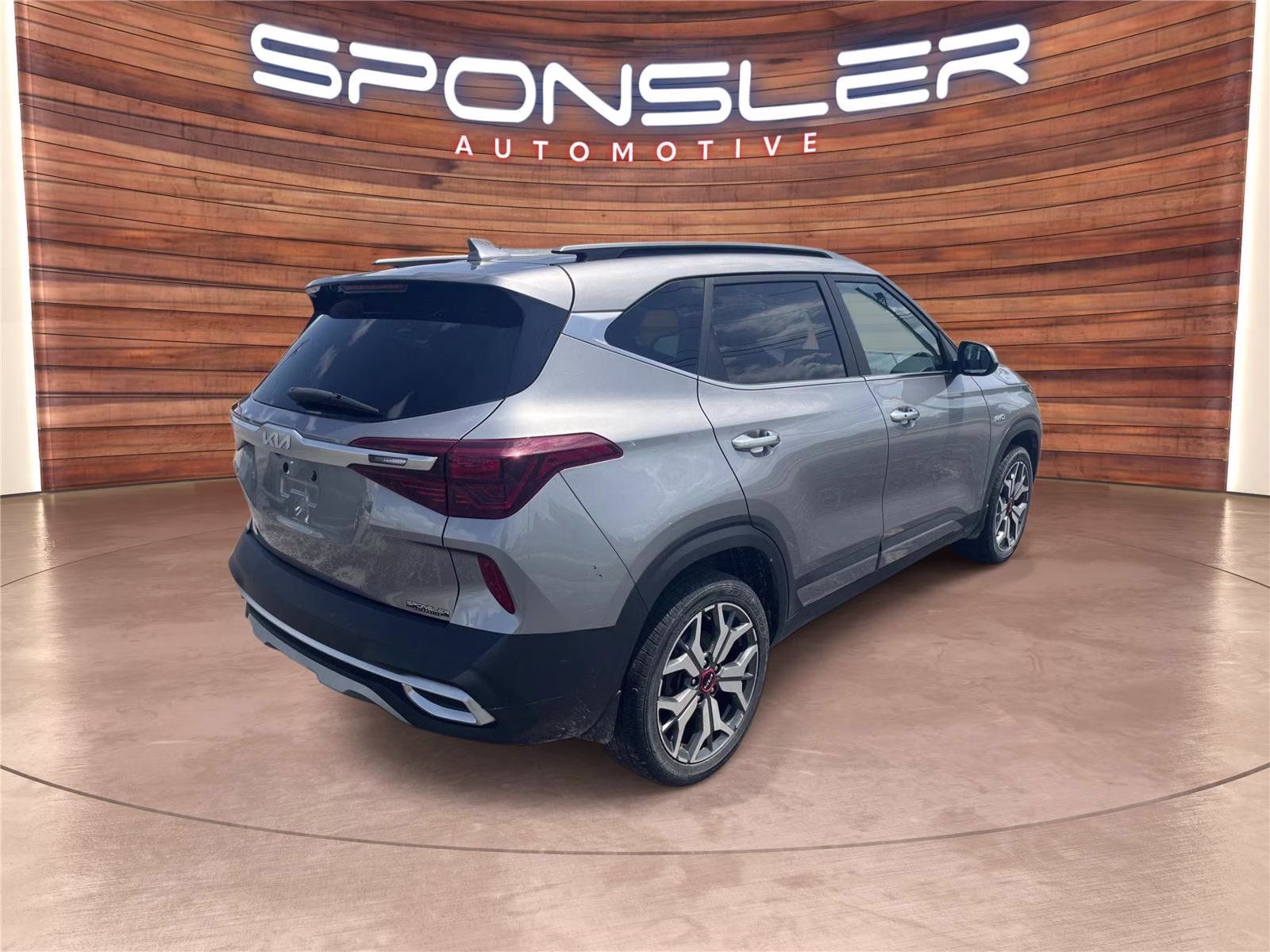 2023 Steel Gray Kia Seltos SX AWD SUV