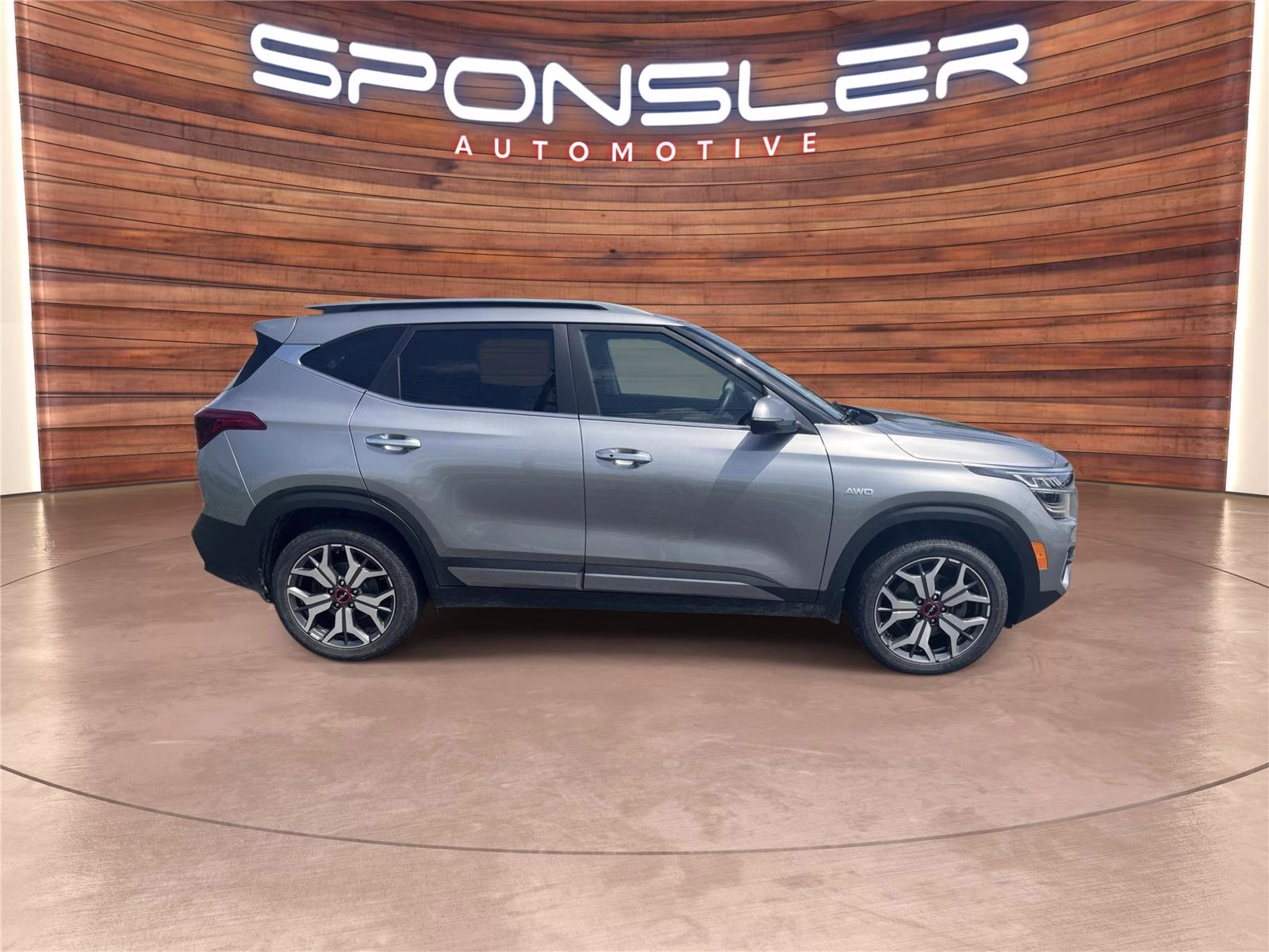 2023 Steel Gray Kia Seltos SX AWD SUV