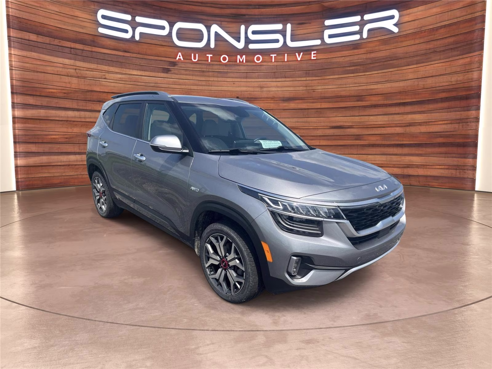 2023 Steel Gray Kia Seltos SX AWD SUV