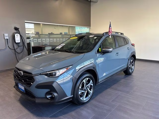 2024 Offshore Blue Metallic Subaru Crosstrek Premium AWD SUV