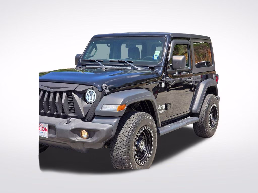 2019 Black Clearcoat Jeep Wrangler Sport S 4X4 SUV