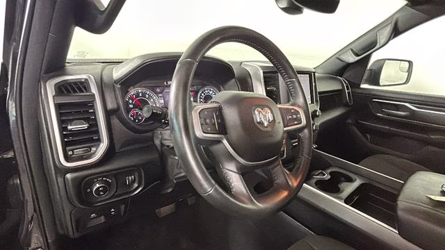 2021 Diamond Black Crystal Pearlcoat Ram 1500 Big Horn/Lone Star 4X4 Truck