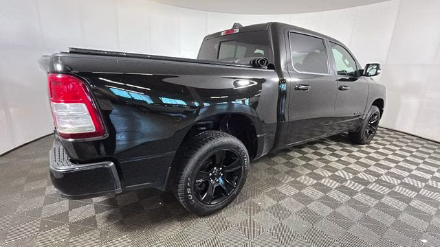 2021 Diamond Black Crystal Pearlcoat Ram 1500 Big Horn/Lone Star 4X4 Truck