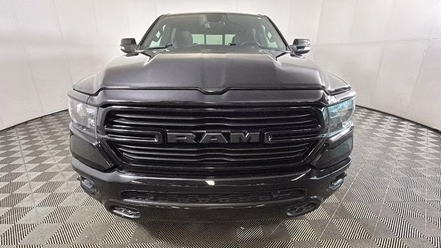2021 Diamond Black Crystal Pearlcoat Ram 1500 Big Horn/Lone Star 4X4 Truck
