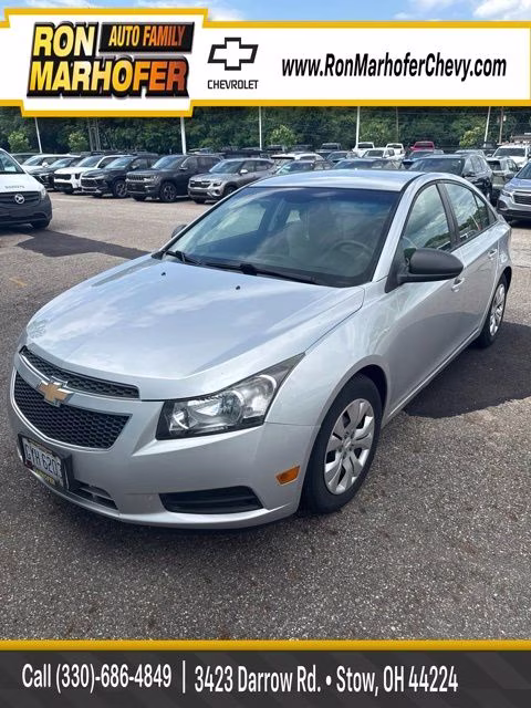 2014 Silver Ice Metallic Chevrolet Cruze LS FWD Sedan