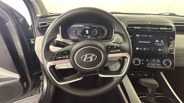 2022 Amazon Gray Hyundai Tucson SEL AWD SUV