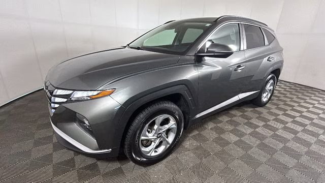 2022 Amazon Gray Hyundai Tucson SEL AWD SUV