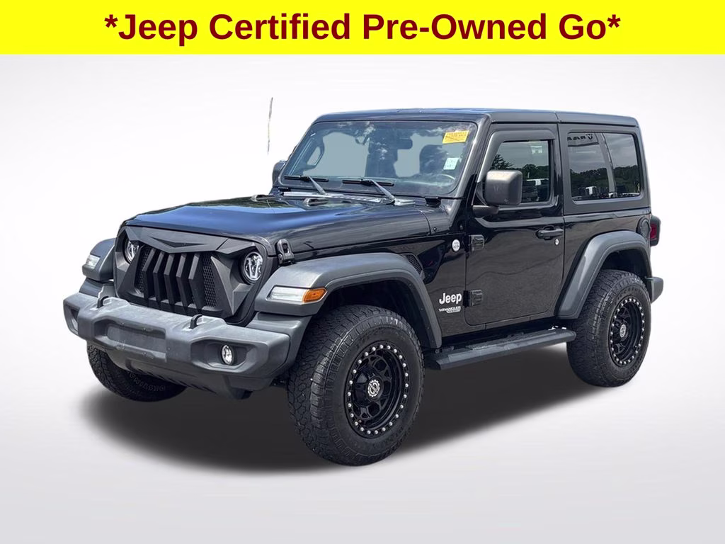 2019 Black Clearcoat Jeep Wrangler Sport S 4X4 SUV