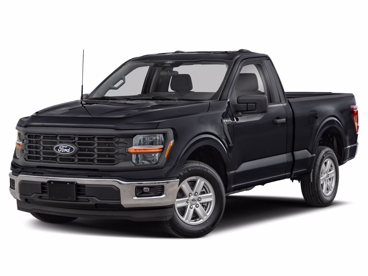 2024 Iconic Silver Metallic Ford F-150 XL 4X4 Truck