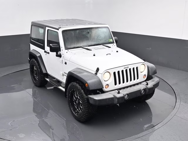 2015 Bright White Clearcoat Jeep Wrangler Sport 4X4 SUV