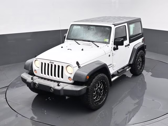 2015 Bright White Clearcoat Jeep Wrangler Sport 4X4 SUV