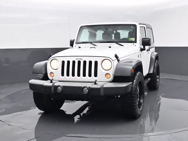 2015 Bright White Clearcoat Jeep Wrangler Sport 4X4 SUV