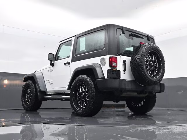 2015 Bright White Clearcoat Jeep Wrangler Sport 4X4 SUV