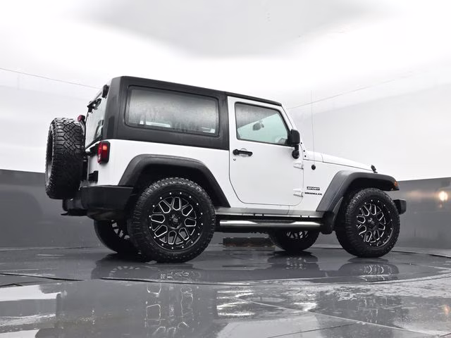 2015 Bright White Clearcoat Jeep Wrangler Sport 4X4 SUV