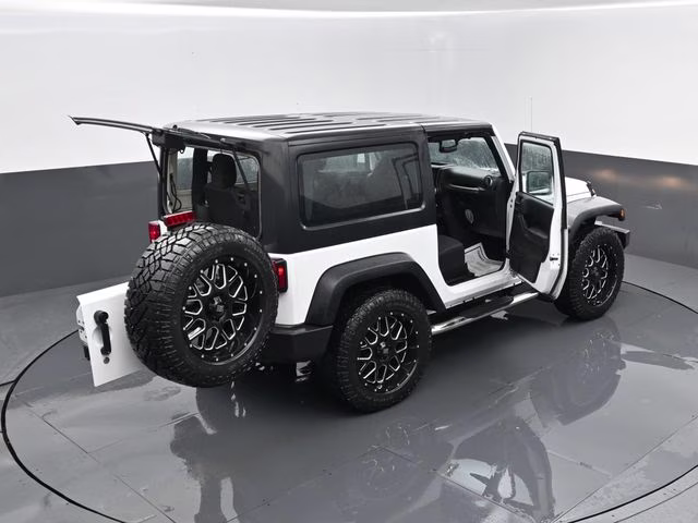 2015 Bright White Clearcoat Jeep Wrangler Sport 4X4 SUV