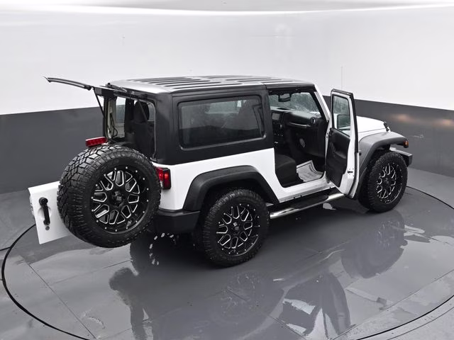 2015 Bright White Clearcoat Jeep Wrangler Sport 4X4 SUV