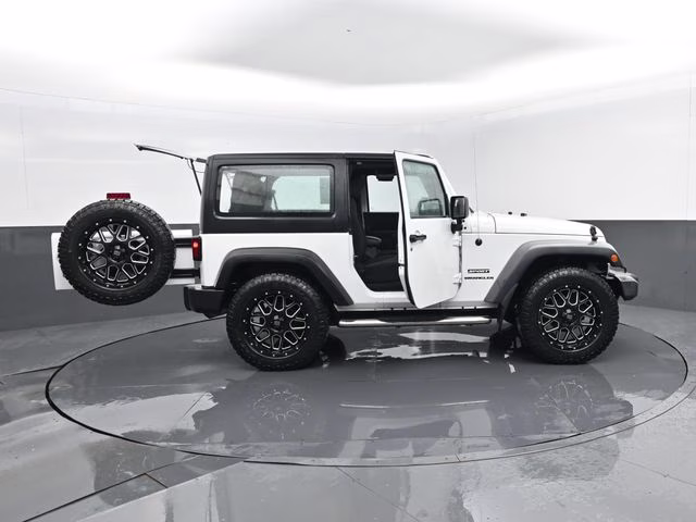 2015 Bright White Clearcoat Jeep Wrangler Sport 4X4 SUV