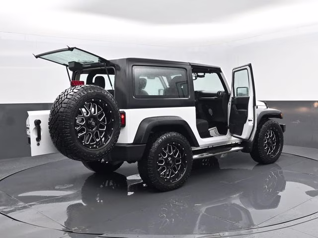 2015 Bright White Clearcoat Jeep Wrangler Sport 4X4 SUV