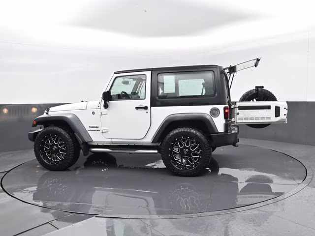 2015 Bright White Clearcoat Jeep Wrangler Sport 4X4 SUV