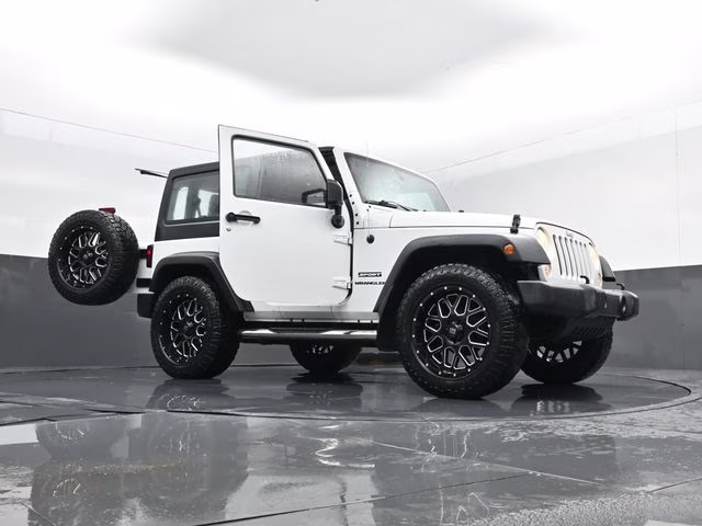 2015 Bright White Clearcoat Jeep Wrangler Sport 4X4 SUV
