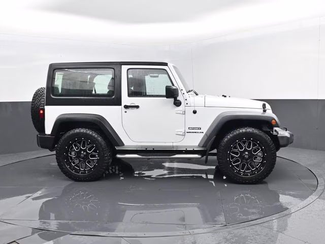 2015 Bright White Clearcoat Jeep Wrangler Sport 4X4 SUV