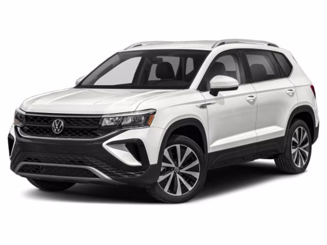 2022 White Volkswagen Taos 1.5T SE AWD SUV