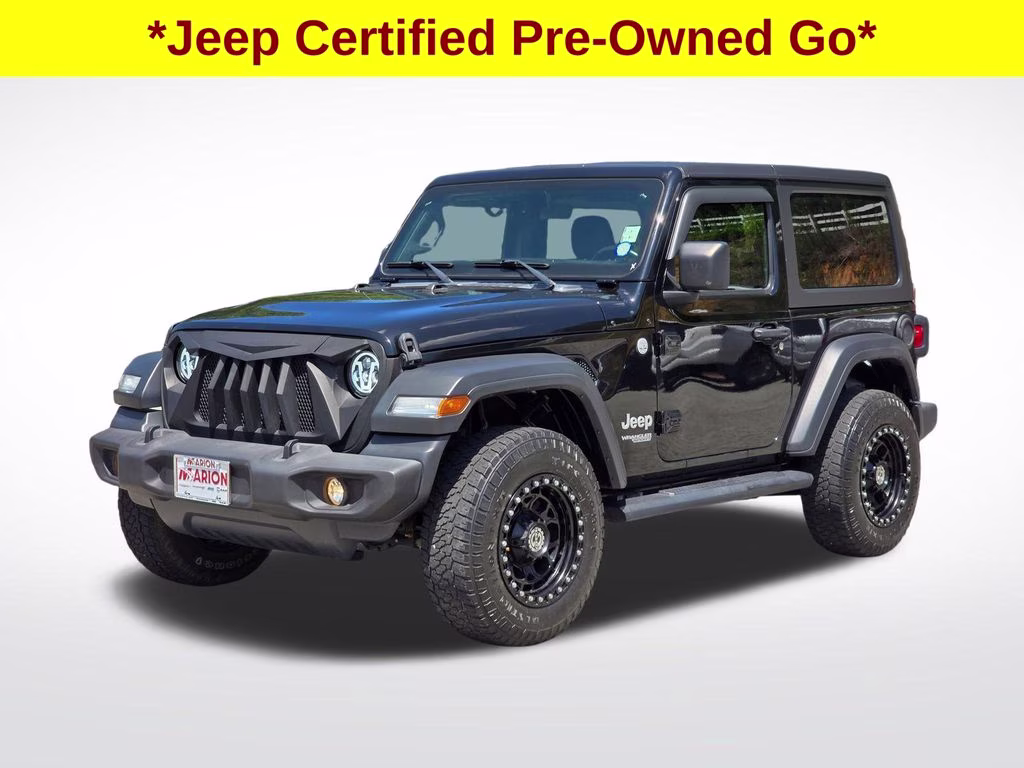 2019 Black Clearcoat Jeep Wrangler Sport S 4X4 SUV