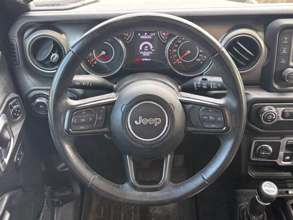 2019 Black Clearcoat Jeep Wrangler Sport S 4X4 SUV