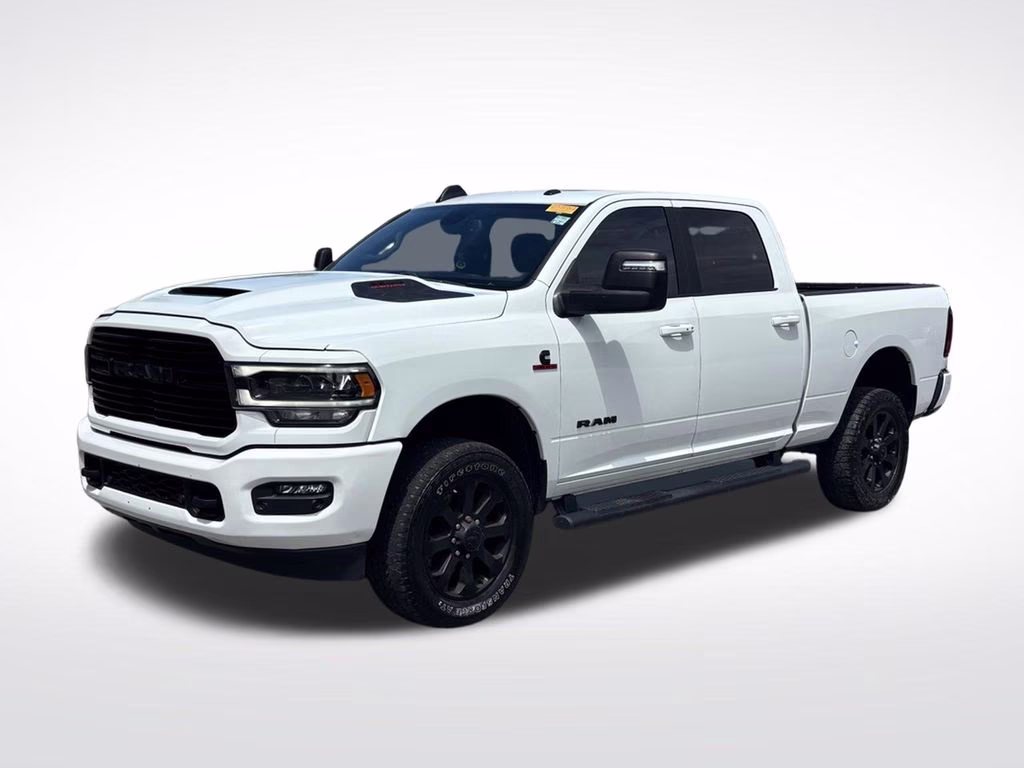 2023 Bright White Clearcoat Ram 2500 Laramie 4X4 Truck