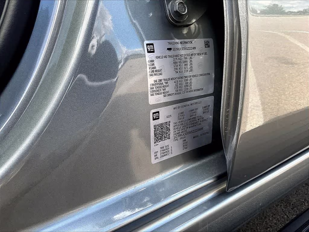2025 Sterling Metallic GMC Sierra 1500 Elevation 4X4 Truck