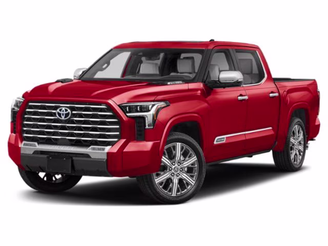 2023 Red Toyota Tundra Hybrid Capstone 4X4 Truck