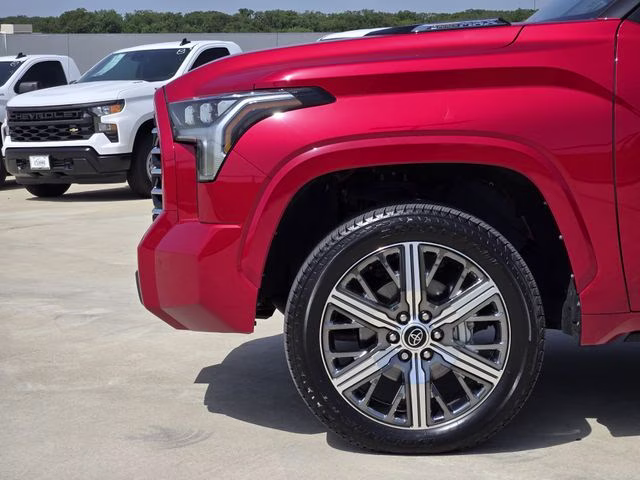 2023 Red Toyota Tundra Hybrid Capstone 4X4 Truck