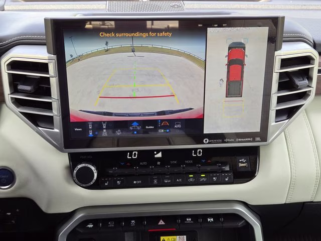 2023 Red Toyota Tundra Hybrid Capstone 4X4 Truck