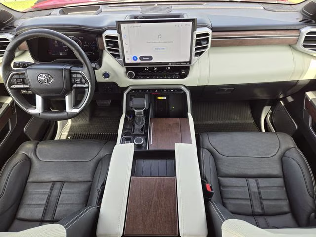 2023 Red Toyota Tundra Hybrid Capstone 4X4 Truck