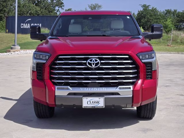 2023 Red Toyota Tundra Hybrid Capstone 4X4 Truck