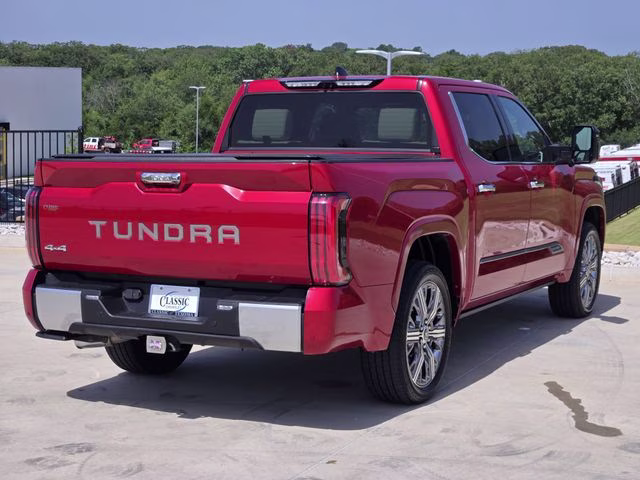2023 Red Toyota Tundra Hybrid Capstone 4X4 Truck