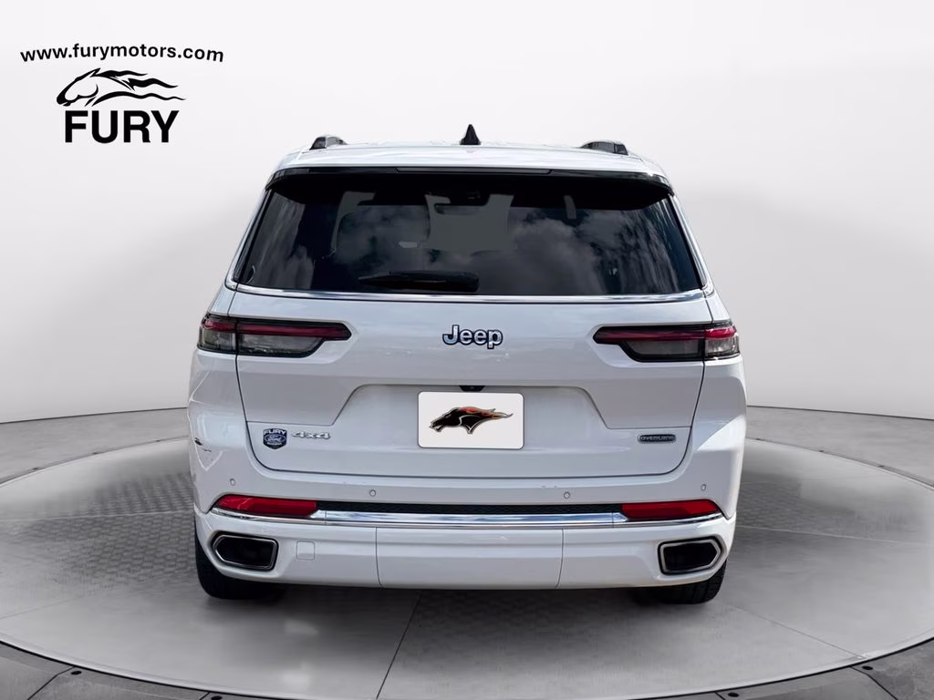 2023 Bright White Clearcoat Jeep Grand Cherokee L Overland 4X4 SUV