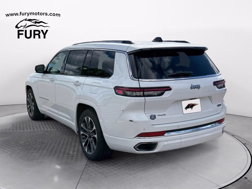 2023 Bright White Clearcoat Jeep Grand Cherokee L Overland 4X4 SUV