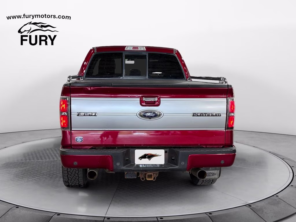 2013 Ruby Red Metallic Tinted Clearcoat Ford F-150 Platinum w/Max Trailer Tow Pkg 4X4 Truck