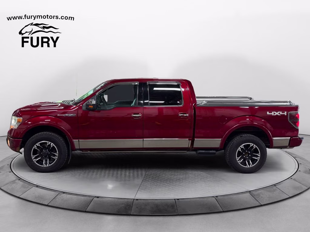 2013 Ruby Red Metallic Tinted Clearcoat Ford F-150 Platinum w/Max Trailer Tow Pkg 4X4 Truck