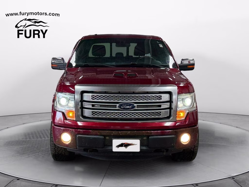 2013 Ruby Red Metallic Tinted Clearcoat Ford F-150 Platinum w/Max Trailer Tow Pkg 4X4 Truck