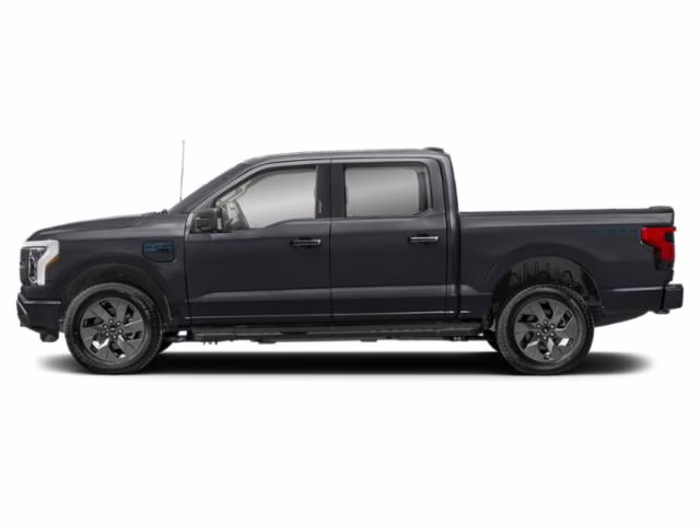 2025 Agate Black Metallic Ford F-150 Lightning Flash AWD Truck