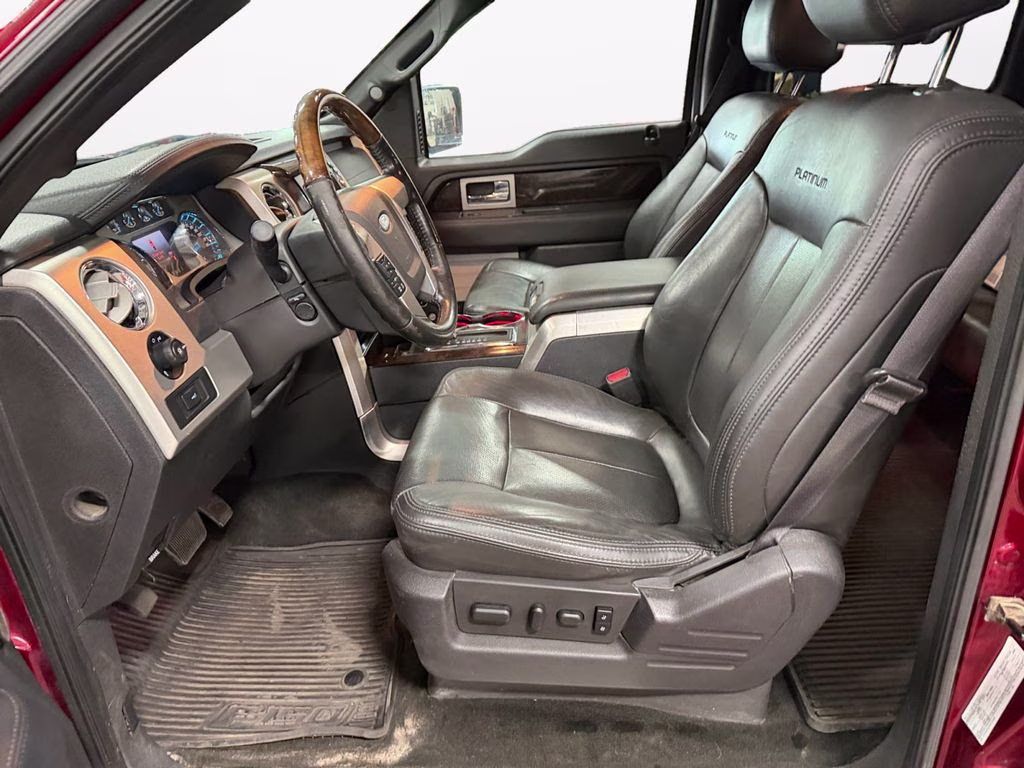 2013 Ruby Red Metallic Tinted Clearcoat Ford F-150 Platinum w/Max Trailer Tow Pkg 4X4 Truck