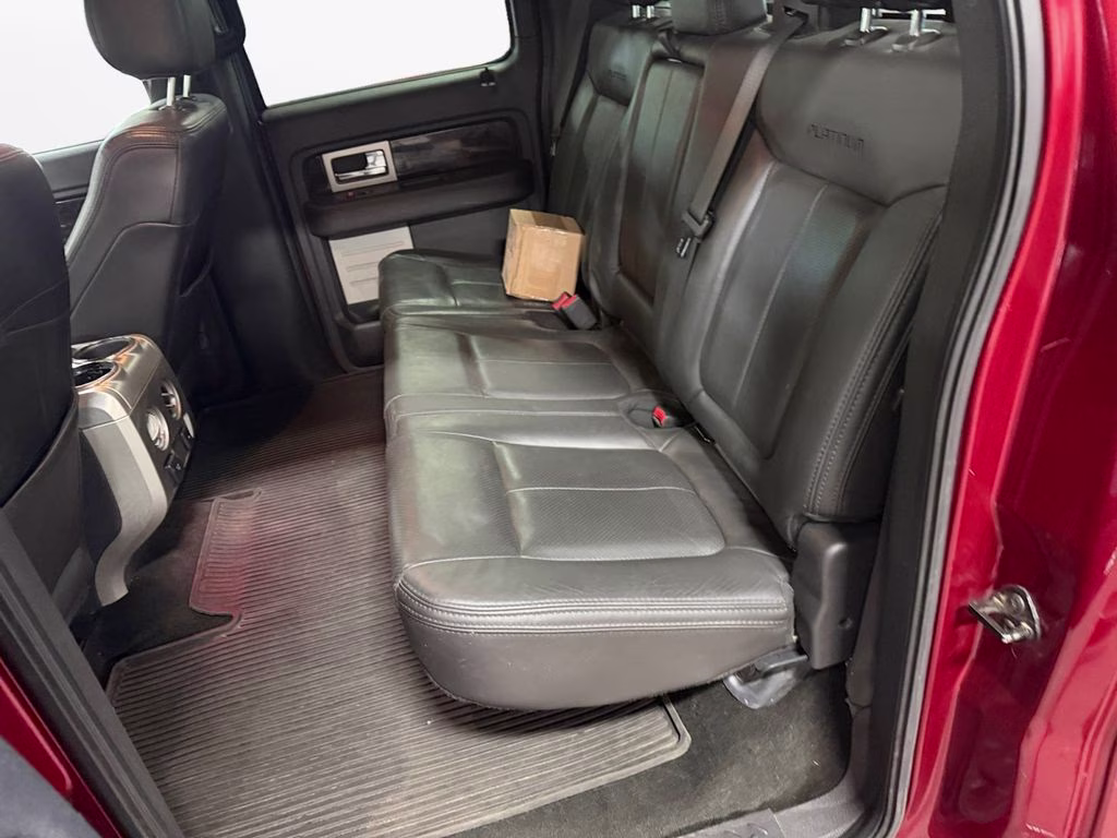 2013 Ruby Red Metallic Tinted Clearcoat Ford F-150 Platinum w/Max Trailer Tow Pkg 4X4 Truck
