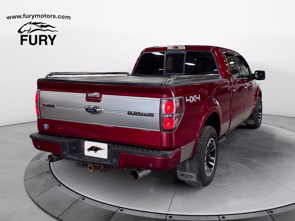 2013 Ruby Red Metallic Tinted Clearcoat Ford F-150 Platinum w/Max Trailer Tow Pkg 4X4 Truck
